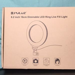 6.2 inch 16cm Dimmable LED Ring Live Fill Light